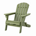 Fauteuil Adirondack en bois vert, style classique, avec accoudoirs, dimensions 83x78x96 cm, par Polvaken.